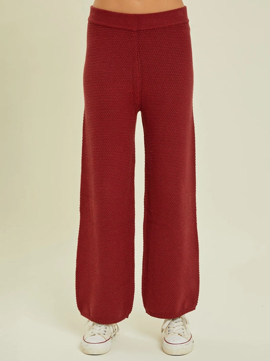 Red Remi Pant