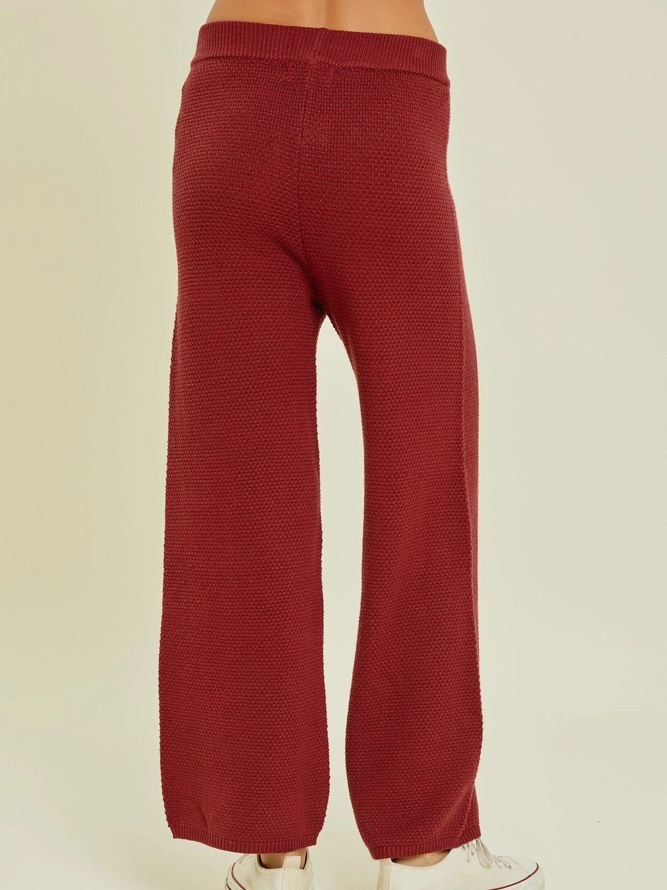 Red Remi Pant