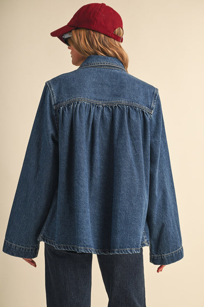 Renee Denim Utility Jacket