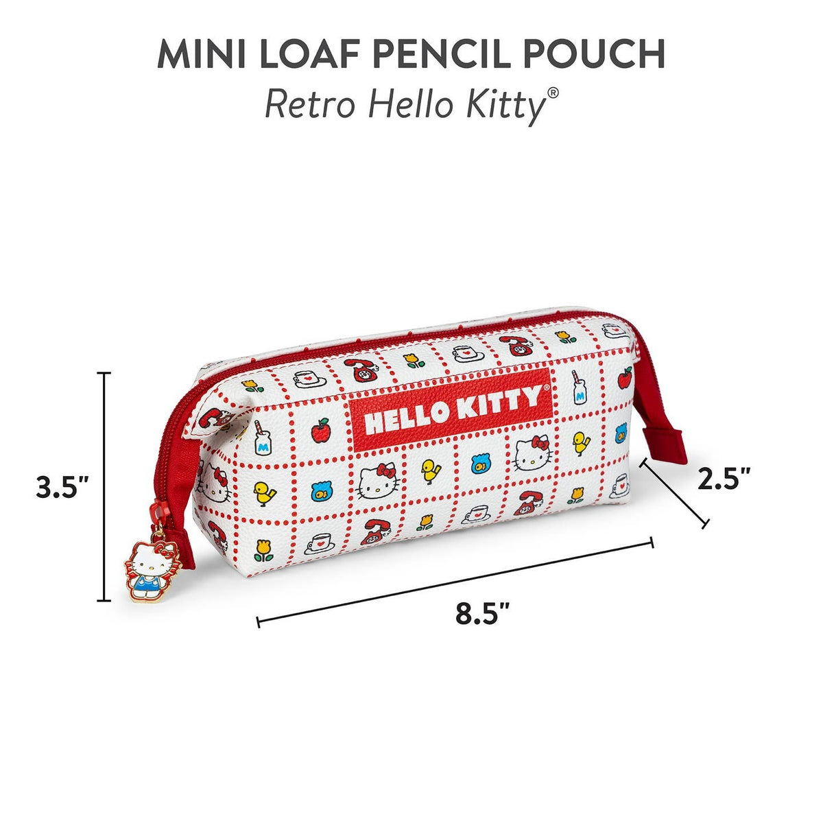 Retro Hello Kitty Mini Pencil Pouch