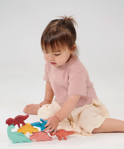 Happy Stacking Dinosaurs