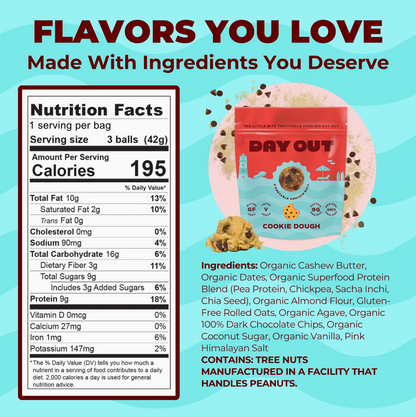 Cookie Dough Protein Balls