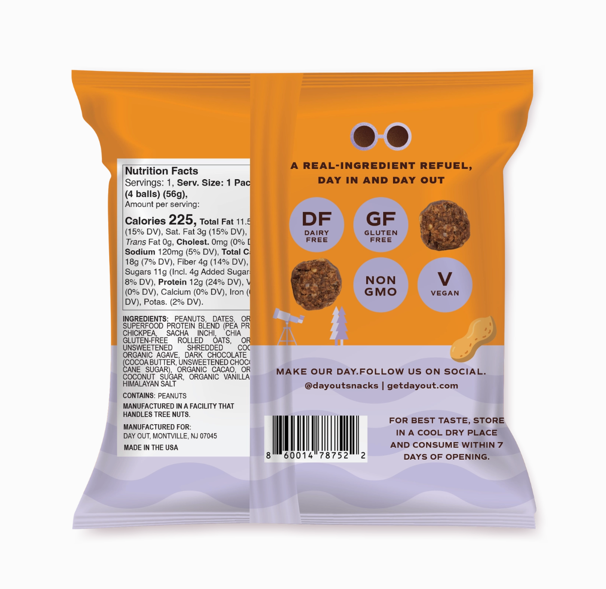 Peanut Butter Cup Protein Balls