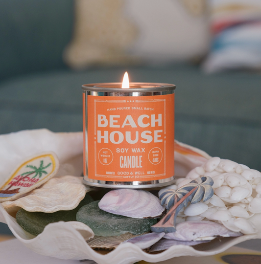 Beach House Soy Candle
