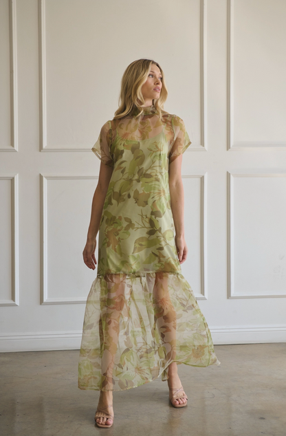 Ellery Organza Maxi Dress