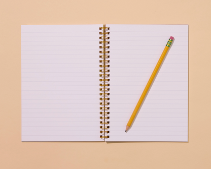 Diet Soda Letterpress Spiral Notebook