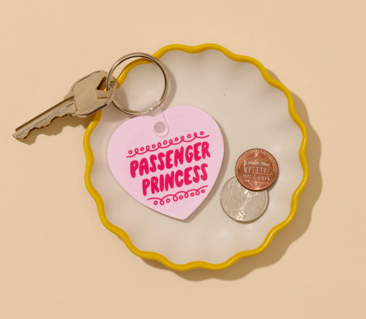 Passenger Princess Heart Keychain