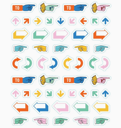 So. Many. Snail Mail Stickers.