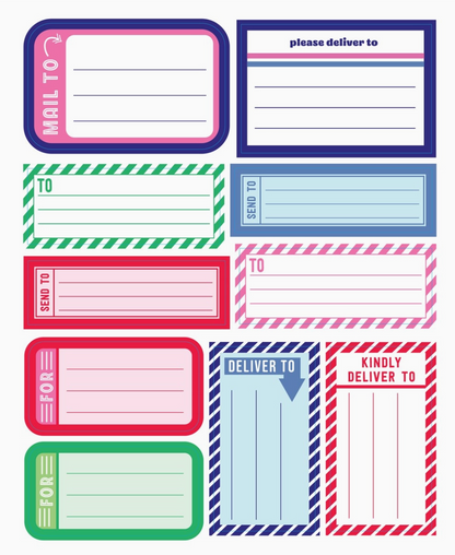 So. Many. Snail Mail Stickers.