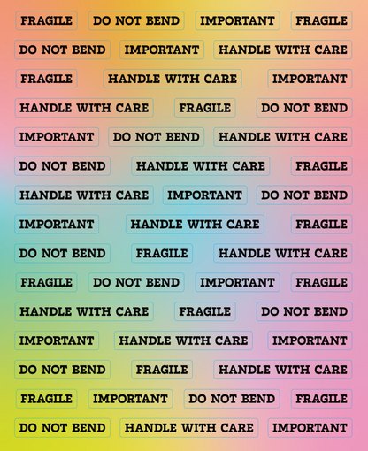 So. Many. Snail Mail Stickers.