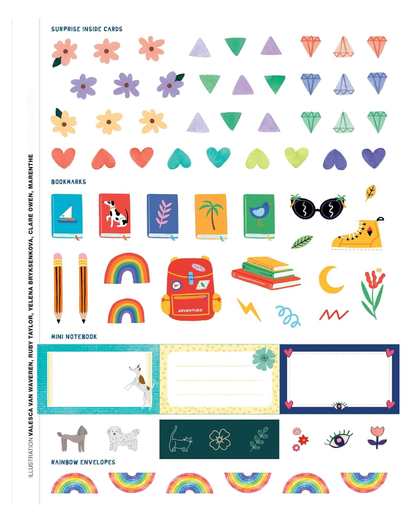 The Kids' Book of Sticker Love