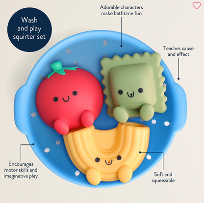 Pasta Splash Bath Pals