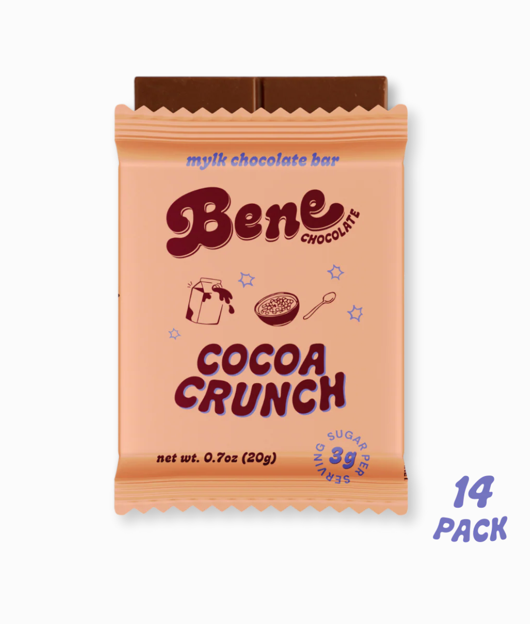 Mini Cocoa Crunch Mylk Chocolate Bar