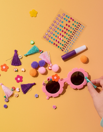 Decorate Your Own Flower Sunglasses Kit