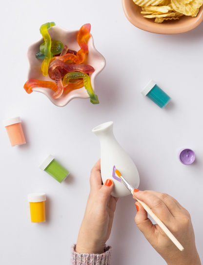 Paint Your Own Vase Kit—DIY Ceramic Vase Painting Set