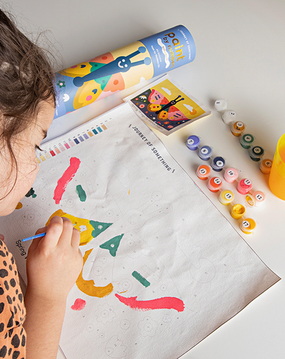 Spring Wings Paint By Numbers Kit & Canvas