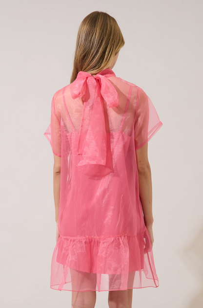 Ophelia Organza Mini Dress