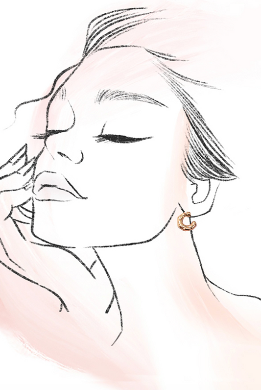 Lover Mini Hoop Earrings Set