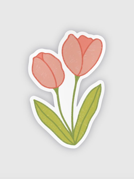 Tulip Buds Sticker