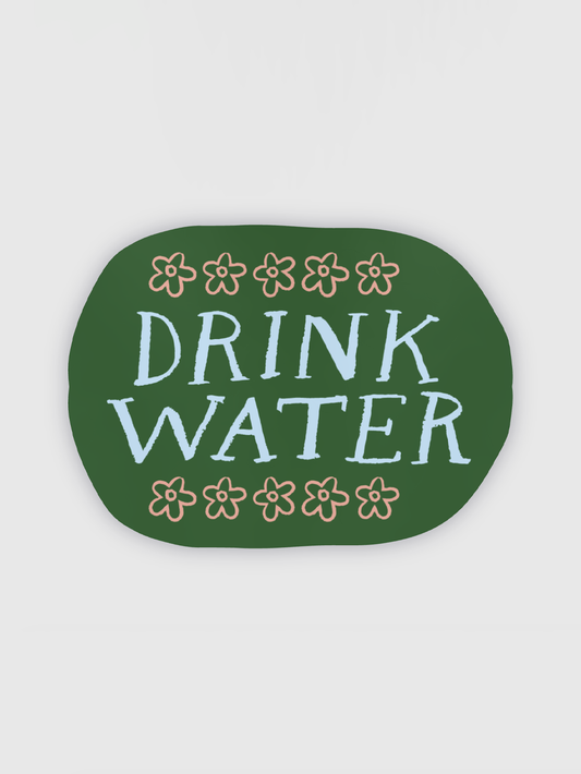 Drink Water Sticker