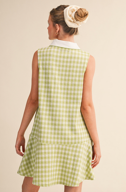 Georgia Gingham Mini Dress