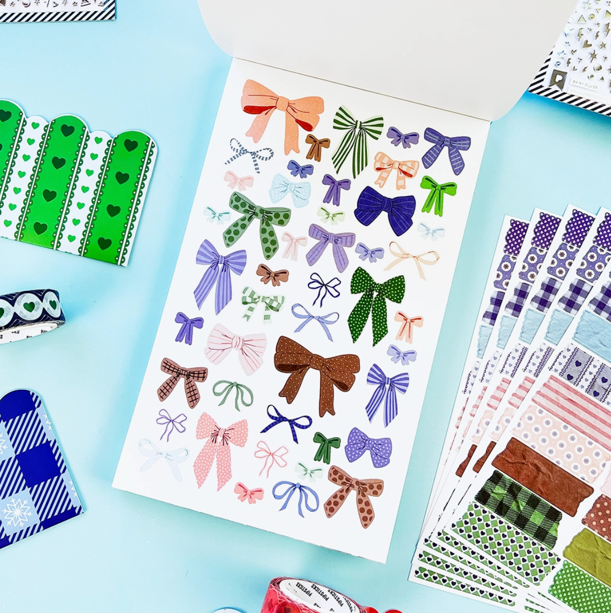 Winter Whimsy Junk Journal Sticker Book
