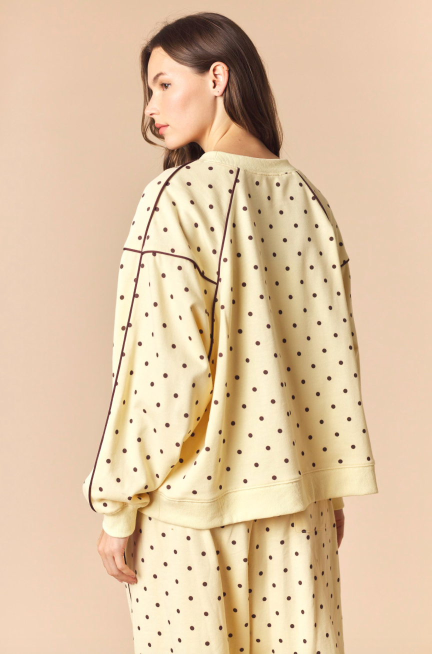 Mabel Dotted Sweatshirt