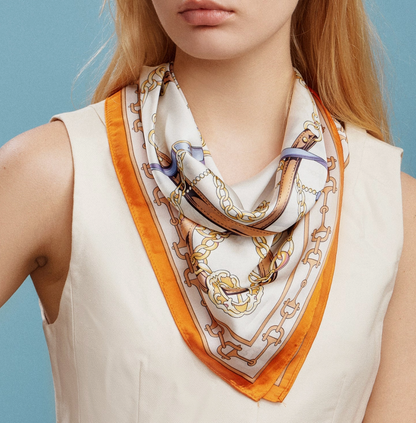 Equestrian Chain Scarf Bandana