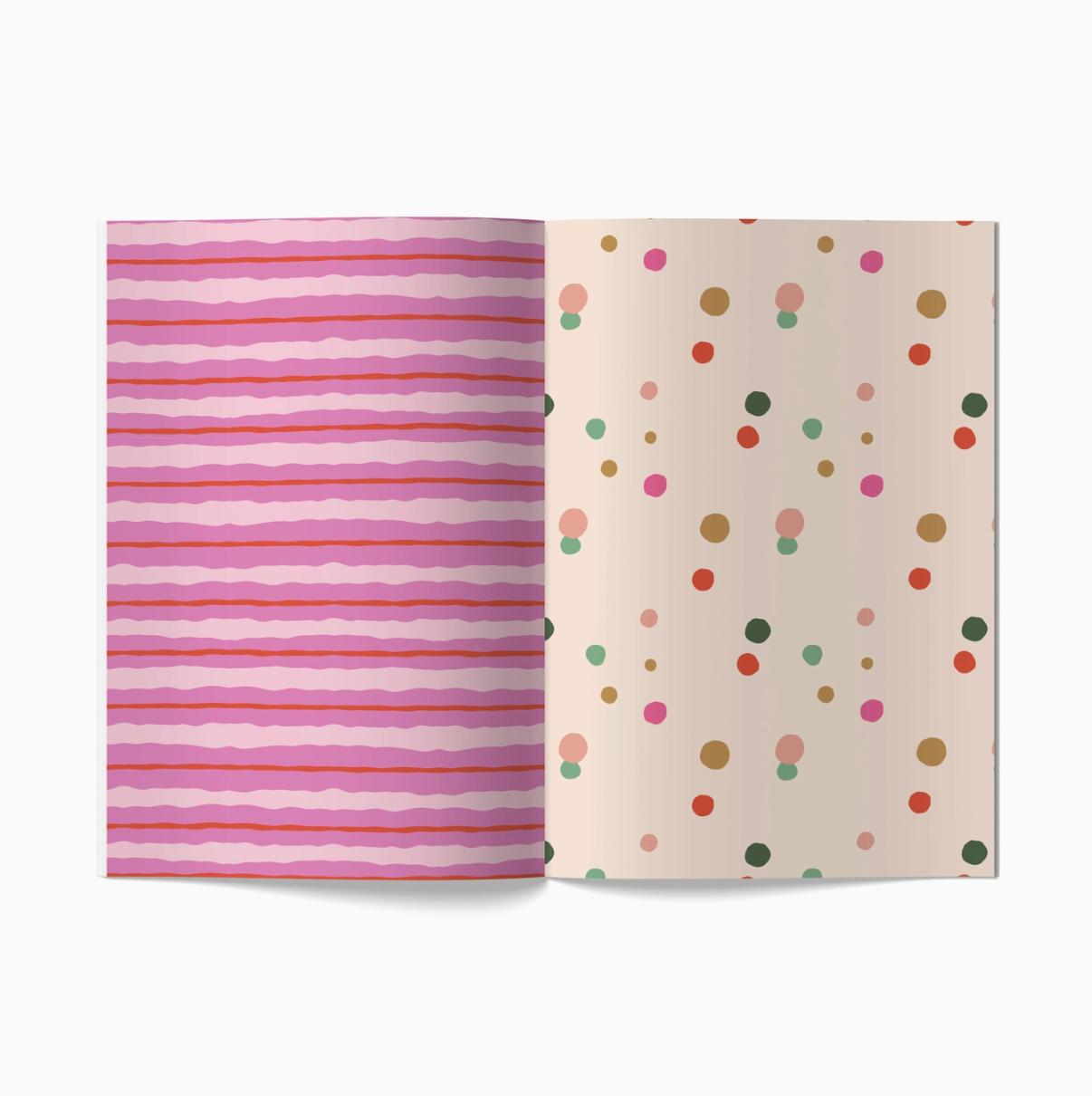 Whimsical Girlie Scrapbooking Paper Booklet