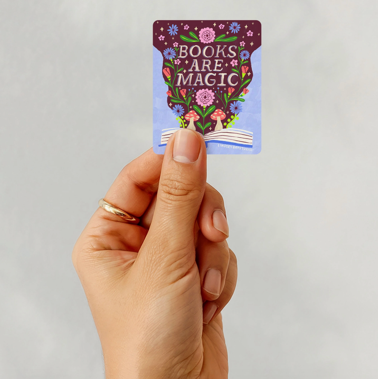 Books Are Magic Sticker