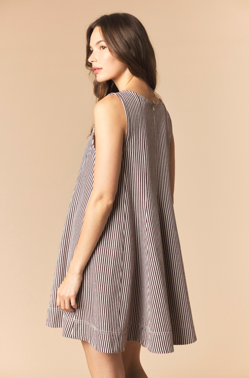 Stripe Shift Dress