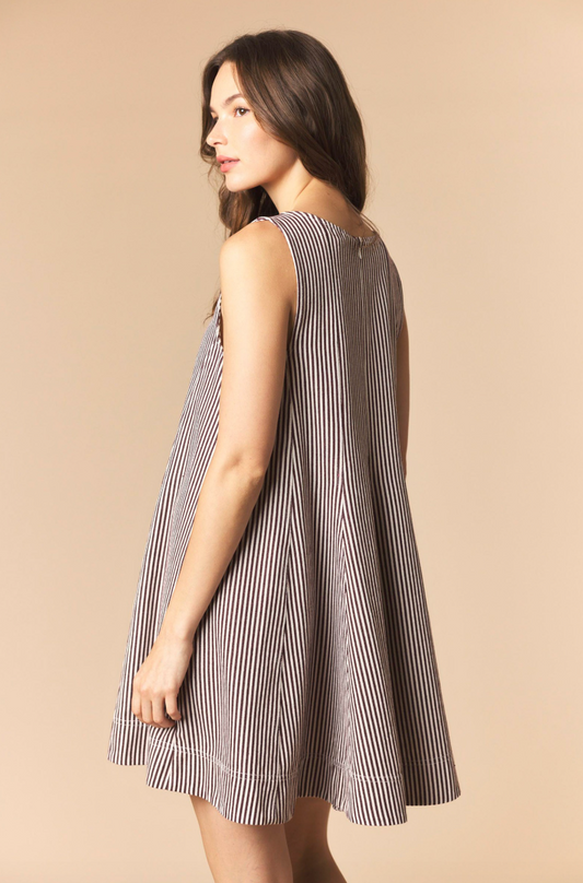 Stripe Shift Dress