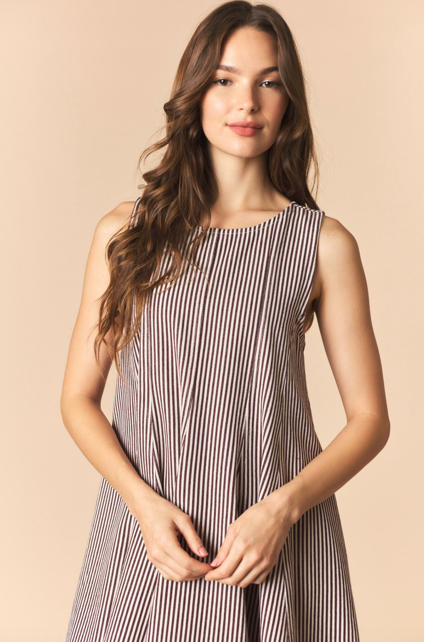 Stripe Shift Dress
