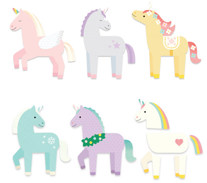 Magnetic Unicorns Play Set