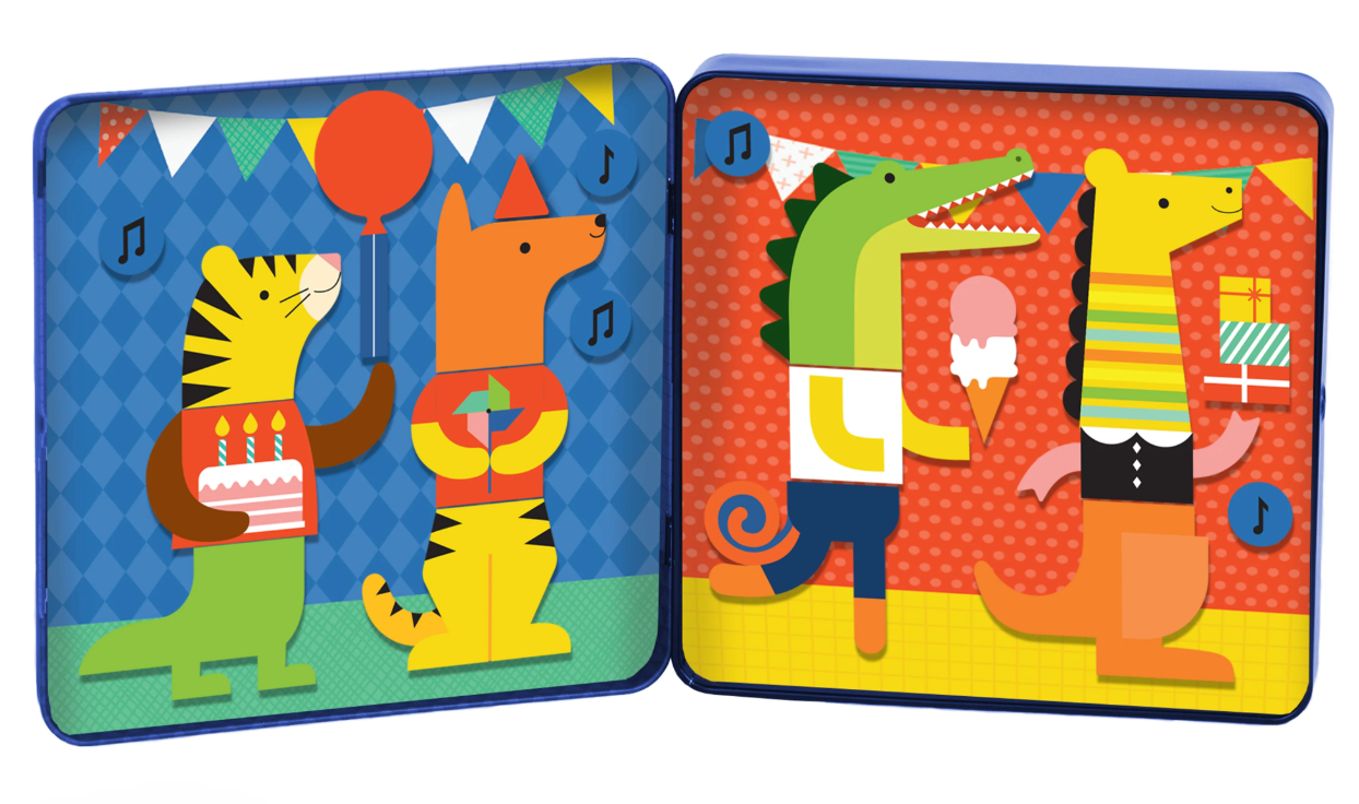 Party Animals Magnetic Play Set
