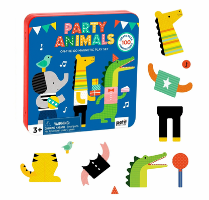 Party Animals Magnetic Play Set