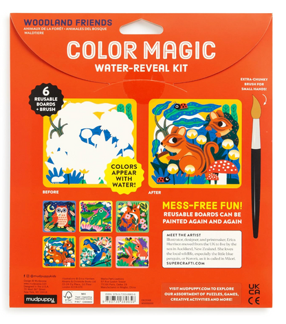 Woodland Friends Color Magic Water-Reveal Kit