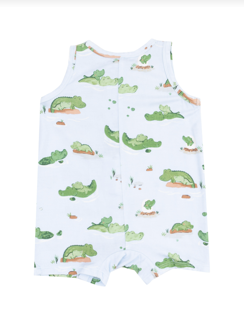 Alligator Shortie Romper