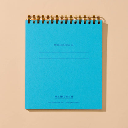 Soft Pretzel Blank Spiral Notebook