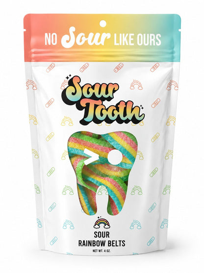 Sour Rainbow Belts