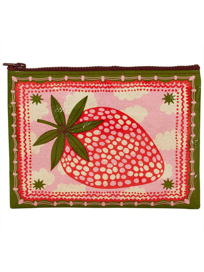 Strawberry Clouds Zipper Pouch