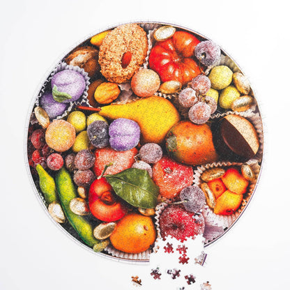 Sugarplum Cookie Tin Puzzle