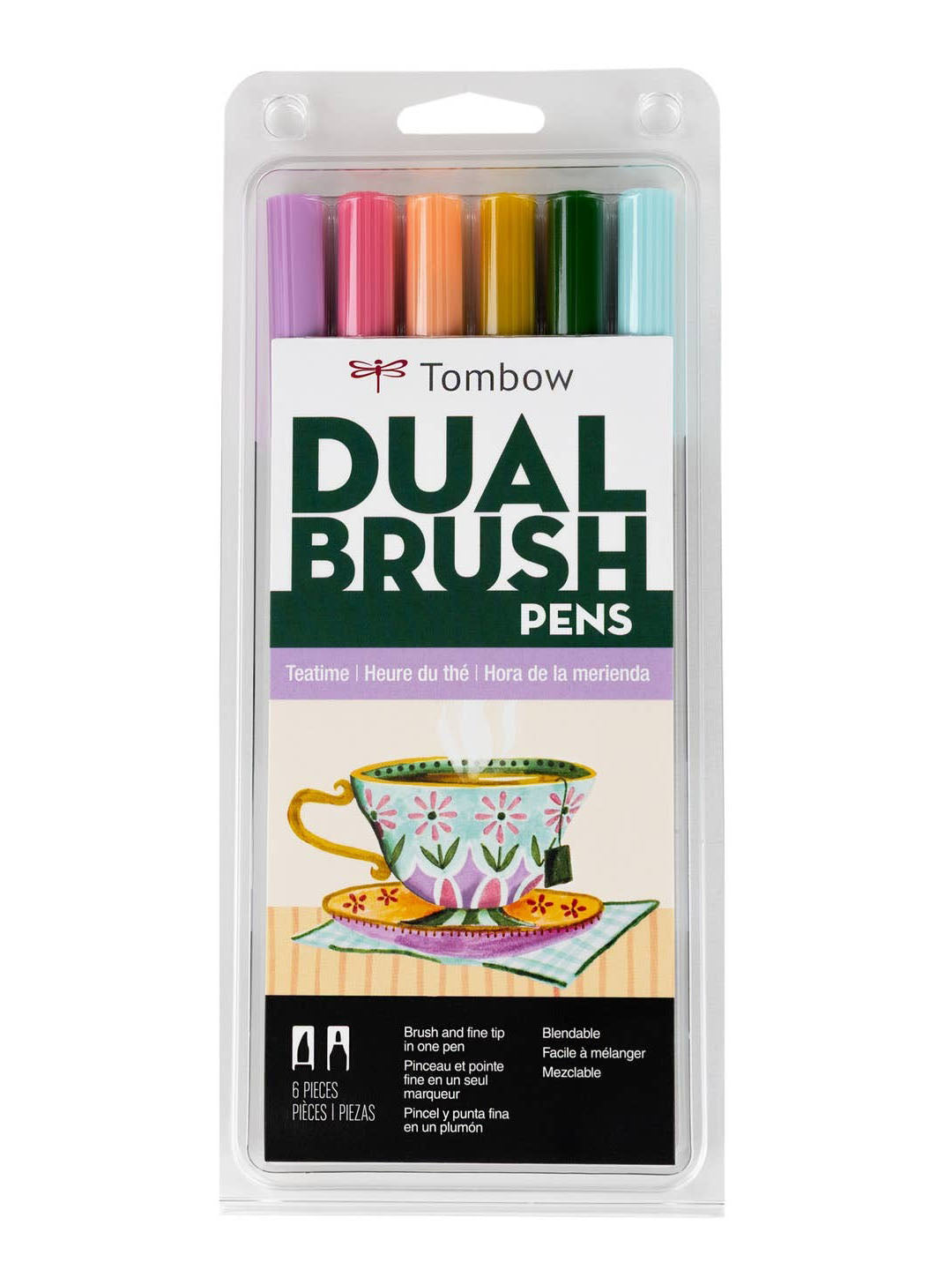 Teatime Dual Brush Pens