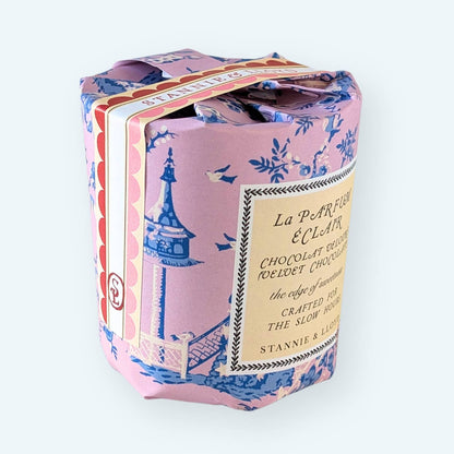 Toile Gift Wrap Candle