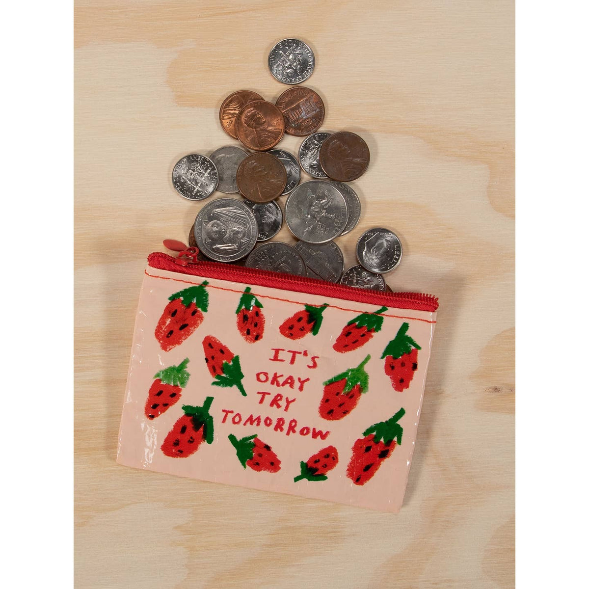 It's Okay Try Tomorrow Coin Purse