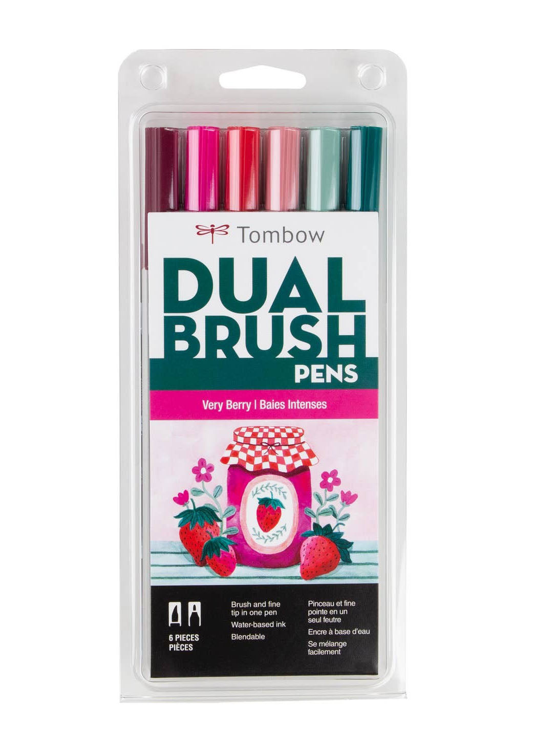 Very Berry Dual Brush Pens