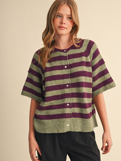 Viola Short Sleeve Cardigan