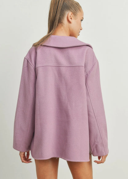 Violet Button Shacket