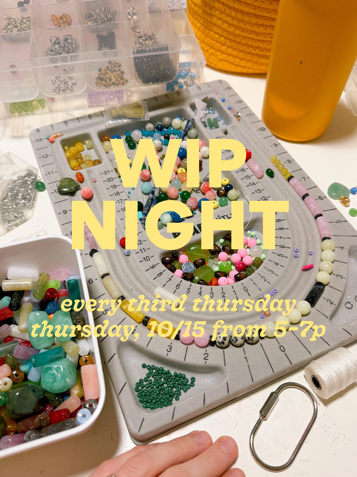 WIP Night—Thursday, 10/15 from 5–7p