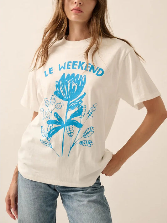 Le Weekend Graphic Tee